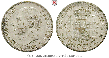 Klicken Sie auf das Bild um es auf Ihrem Rechner zu speichern spanien-alfonso-xii-50-centimos/31942.jpg