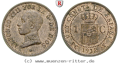 Klicken Sie auf das Bild um es auf Ihrem Rechner zu speichern spanien-alfonso-xiii-centimo/73900.jpg