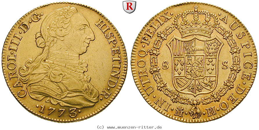 Klicken Sie auf das Bild um es auf Ihrem Rechner zu speichern spanien-carlos-iii-8-escudos/61523.jpg