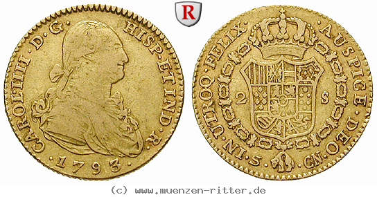 Klicken Sie auf das Bild um es auf Ihrem Rechner zu speichern spanien-carlos-iv-2-escudos/55461.jpg