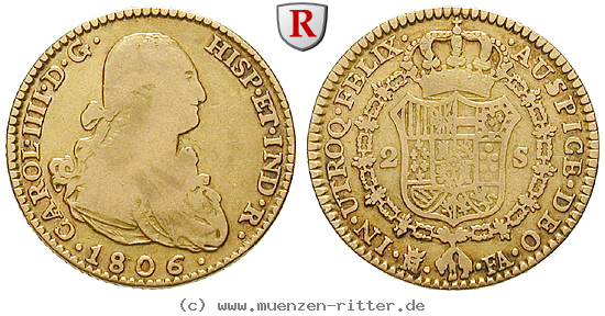 Klicken Sie auf das Bild um es auf Ihrem Rechner zu speichern spanien-carlos-iv-2-escudos/83109.jpg