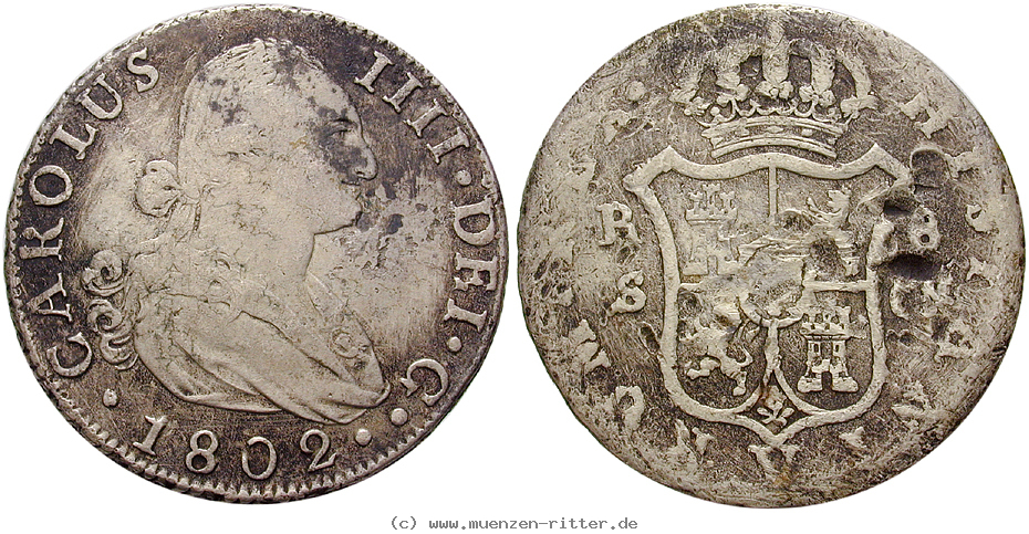 Klicken Sie auf das Bild um es auf Ihrem Rechner zu speichern spanien-carlos-iv-8-reales/ag8785.jpg