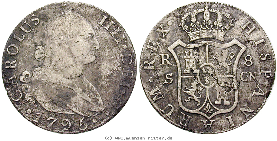 Klicken Sie auf das Bild um es auf Ihrem Rechner zu speichern spanien-carlos-iv-8-reales/ag9371.jpg