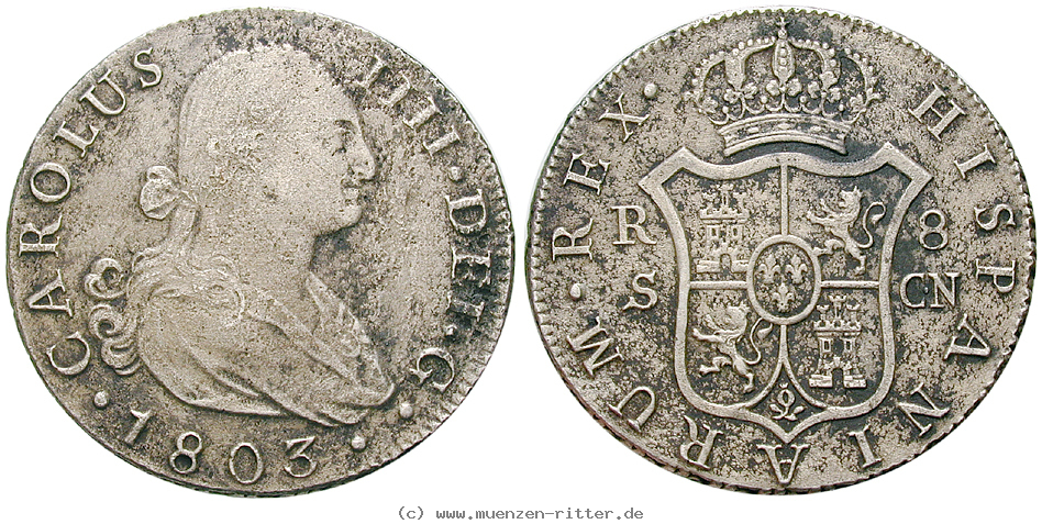 Klicken Sie auf das Bild um es auf Ihrem Rechner zu speichern spanien-carlos-iv-8-reales/ag9376.jpg