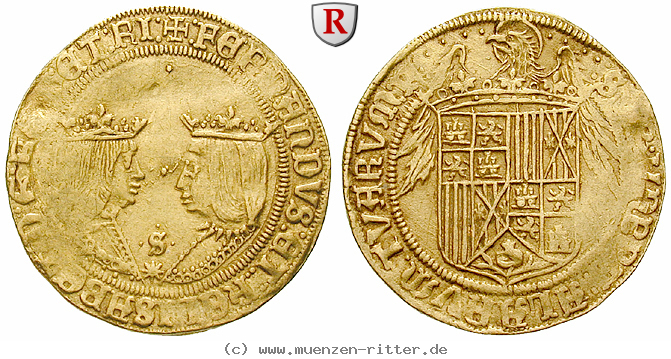 Klicken Sie auf das Bild um es auf Ihrem Rechner zu speichern spanien-ferdinand-v-und-isabella-doppelter-excelente/54719.jpg