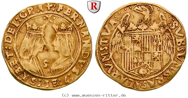 Klicken Sie auf das Bild um es auf Ihrem Rechner zu speichern spanien-ferdinand-v-und-isabella-doppelter-excelente/61520.jpg