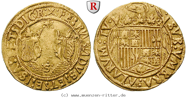 Klicken Sie auf das Bild um es auf Ihrem Rechner zu speichern spanien-ferdinand-v-und-isabella-doppelter-excelente/78002.jpg