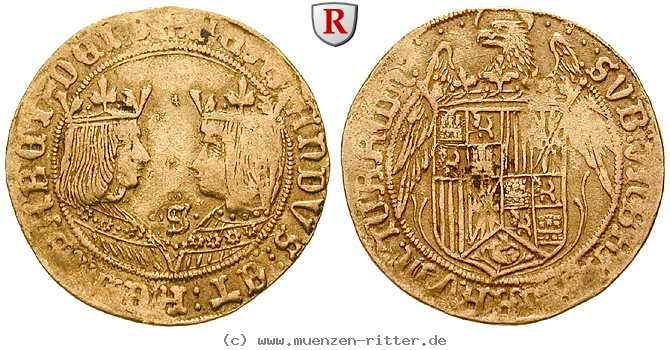 Klicken Sie auf das Bild um es auf Ihrem Rechner zu speichern spanien-ferdinand-v-und-isabella-doppelter-excelente/83983.jpg
