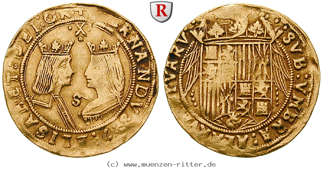 Klicken Sie auf das Bild um es auf Ihrem Rechner zu speichern spanien-ferdinand-v-und-isabella-doppelter-excelente/83984.jpg
