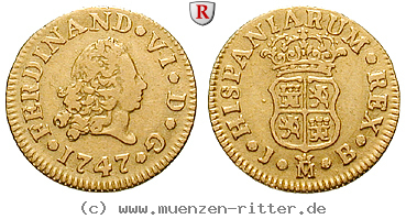 Klicken Sie auf das Bild um es auf Ihrem Rechner zu speichern spanien-ferdinand-vi-1-2-escudo/84329.jpg