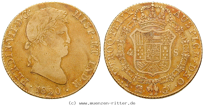 Klicken Sie auf das Bild um es auf Ihrem Rechner zu speichern spanien-ferdinand-vii-4-escudos/42561.jpg