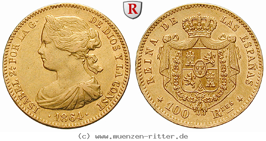 Klicken Sie auf das Bild um es auf Ihrem Rechner zu speichern spanien-isabella-ii-100-reales/54744.jpg