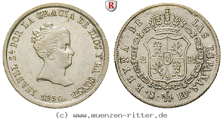 Klicken Sie auf das Bild um es auf Ihrem Rechner zu speichern spanien-isabella-ii-2-reales/31938.jpg