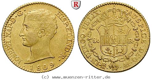 Klicken Sie auf das Bild um es auf Ihrem Rechner zu speichern spanien-joseph-napoleon-bonaparte-80-reales/87982.jpg