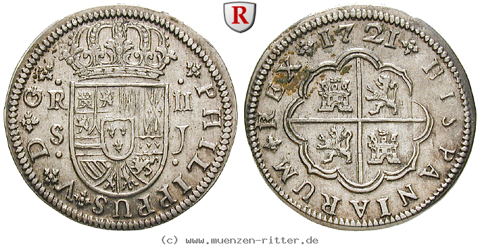 Klicken Sie auf das Bild um es auf Ihrem Rechner zu speichern spanien-philipp-v-2-reales/83465.jpg
