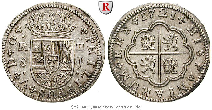 Klicken Sie auf das Bild um es auf Ihrem Rechner zu speichern spanien-philipp-v-2-reales/83466.jpg