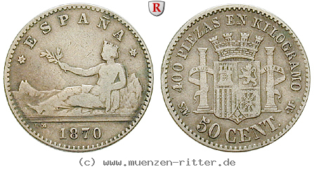 Klicken Sie auf das Bild um es auf Ihrem Rechner zu speichern spanien-provisorische-regierung-50-centimos/42925.jpg