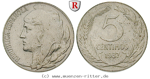 Klicken Sie auf das Bild um es auf Ihrem Rechner zu speichern spanien-republik-5-centimos/73894.jpg