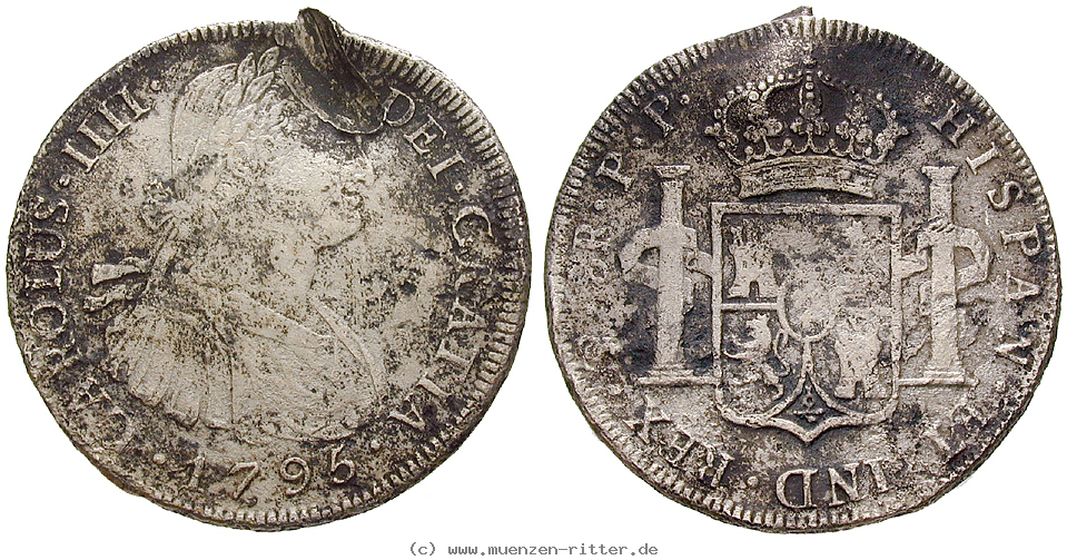 Klicken Sie auf das Bild um es auf Ihrem Rechner zu speichern spanisch-amerika-carlos-iv-8-reales/21159.jpg