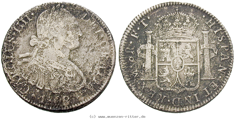 Klicken Sie auf das Bild um es auf Ihrem Rechner zu speichern spanisch-amerika-carlos-iv-8-reales/21160.jpg