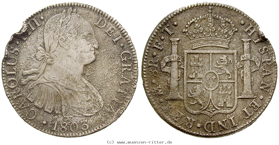 Klicken Sie auf das Bild um es auf Ihrem Rechner zu speichern spanisch-amerika-carlos-iv-8-reales/24252.jpg
