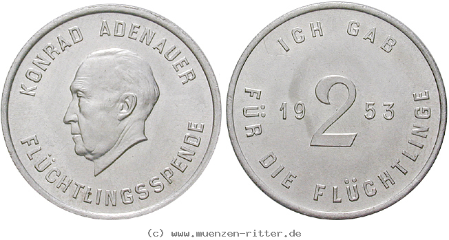 Klicken Sie auf das Bild um es auf Ihrem Rechner zu speichern staedtenotgeld-deutschland-konrad-adenauer-fluechtlingsspende-2-mark/10412.jpg