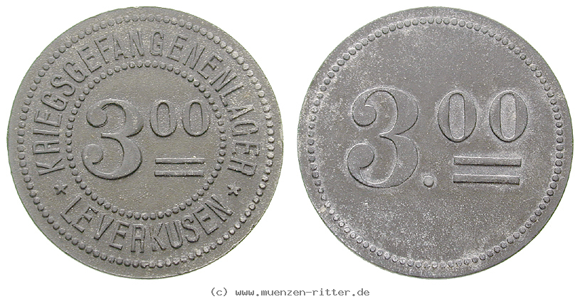 Klicken Sie auf das Bild um es auf Ihrem Rechner zu speichern staedtenotgeld-deutschland-kriegsgefangenenlager-leverkusen-3-mark/10404.jpg