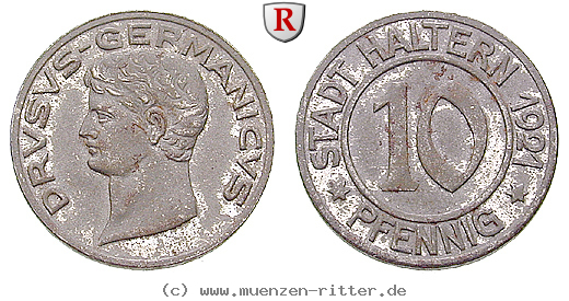 Klicken Sie auf das Bild um es auf Ihrem Rechner zu speichern staedtenotgeld-deutschland-stadt-haltern-10-pfennig/10347.jpg