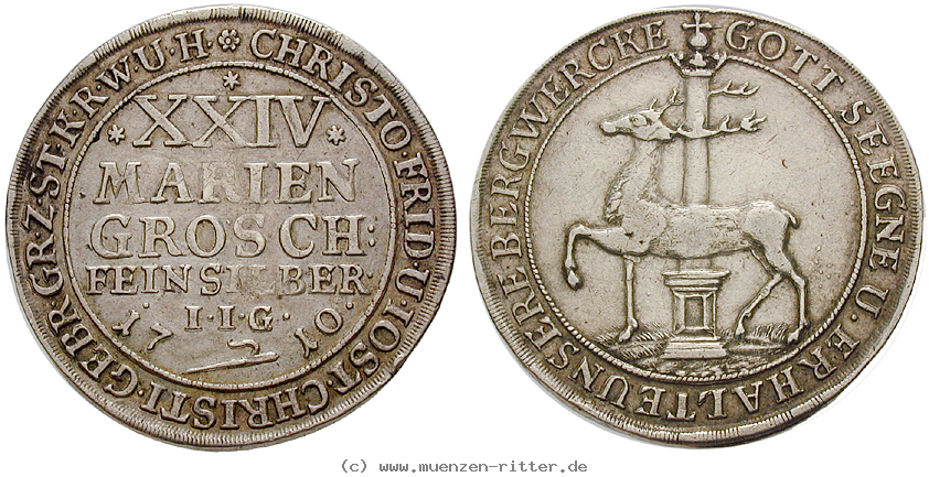 Klicken Sie auf das Bild um es auf Ihrem Rechner zu speichern stolberg-christof-friedrich-und-jost-christian-24-mariengroschen/16683.jpg