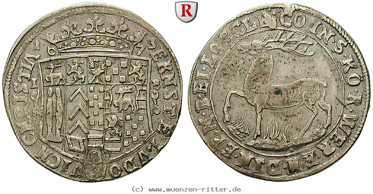 Klicken Sie auf das Bild um es auf Ihrem Rechner zu speichern stolberg-ernst-und-ludwig-christian-1-3-taler/100857.jpg