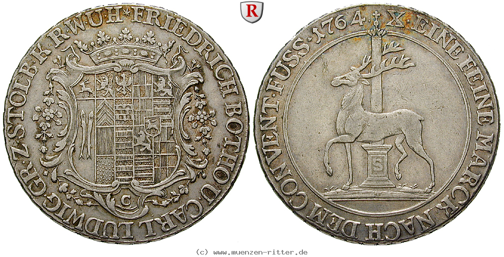 Klicken Sie auf das Bild um es auf Ihrem Rechner zu speichern stolberg-friedrich-botho-und-karl-ludwig-konventionstaler/81458.jpg