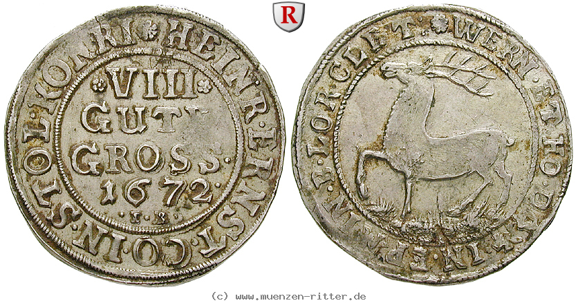 Klicken Sie auf das Bild um es auf Ihrem Rechner zu speichern stolberg-heinrich-ernst-i-8-gute-groschen/81488.jpg