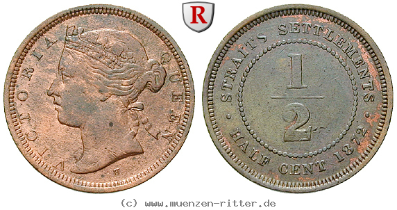 Klicken Sie auf das Bild um es auf Ihrem Rechner zu speichern straits-settlements-victoria-1-2-cent/68705.jpg