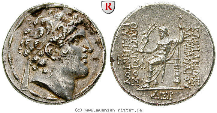 Klicken Sie auf das Bild um es auf Ihrem Rechner zu speichern syrien-alexander-i-balas-tetradrachme/egri10413.jpg