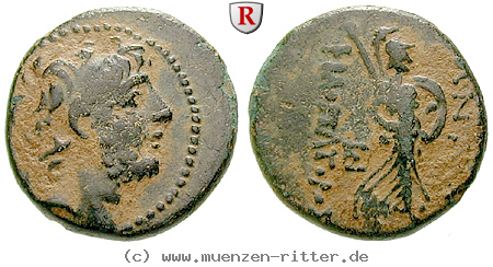 Klicken Sie auf das Bild um es auf Ihrem Rechner zu speichern syrien-antiochos-ix-bronze/39794.jpg