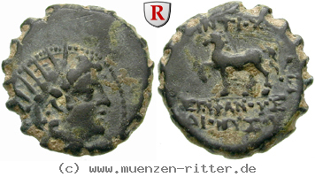 Klicken Sie auf das Bild um es auf Ihrem Rechner zu speichern syrien-antiochos-vi-bronze-serratus/egri8054.jpg