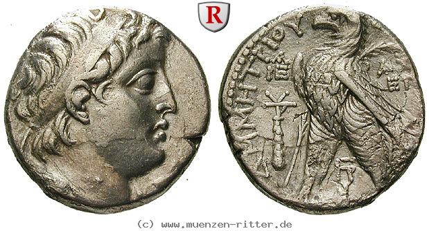 Klicken Sie auf das Bild um es auf Ihrem Rechner zu speichern syrien-antiochos-vii-tetradrachme/57156.jpg