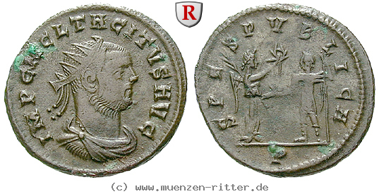 Klicken Sie auf das Bild um es auf Ihrem Rechner zu speichern tacitus-antoninian/27261.jpg