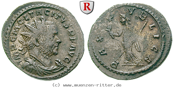 Klicken Sie auf das Bild um es auf Ihrem Rechner zu speichern tacitus-antoninian/49117.jpg