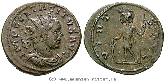 Klicken Sie auf das Bild um es auf Ihrem Rechner zu speichern tacitus-antoninian/erom6491.jpg