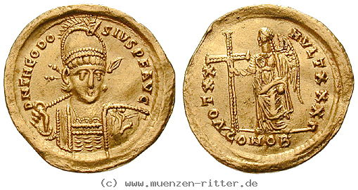 Klicken Sie auf das Bild um es auf Ihrem Rechner zu speichern theodosius-ii-solidus/19034.jpg