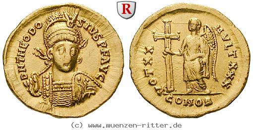 Klicken Sie auf das Bild um es auf Ihrem Rechner zu speichern theodosius-ii-solidus/28483.jpg