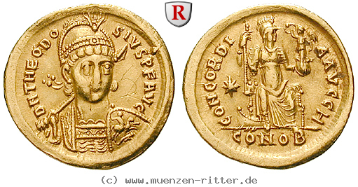 Klicken Sie auf das Bild um es auf Ihrem Rechner zu speichern theodosius-ii-solidus/43405.jpg