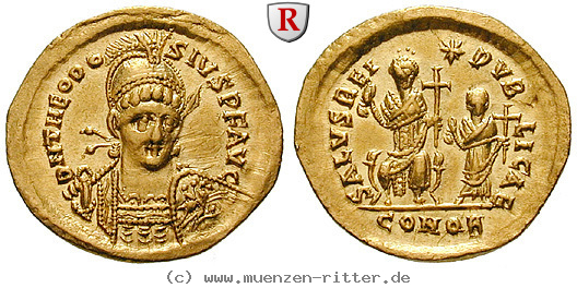 Klicken Sie auf das Bild um es auf Ihrem Rechner zu speichern theodosius-ii-solidus/57419.jpg