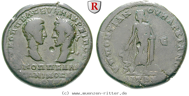 Klicken Sie auf das Bild um es auf Ihrem Rechner zu speichern thrakien-donaugebiet-diadumenianus-caesar-bronze/32588.jpg