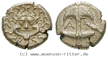 Klicken Sie auf das Bild um es auf Ihrem Rechner zu speichern thrakien-donaugebiet-diobol/42560.jpg