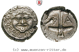 Klicken Sie auf das Bild um es auf Ihrem Rechner zu speichern thrakien-donaugebiet-drachme/103147.jpg