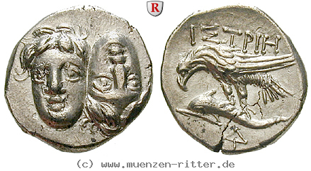 Klicken Sie auf das Bild um es auf Ihrem Rechner zu speichern thrakien-donaugebiet-drachme/45242a.jpg
