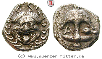 Klicken Sie auf das Bild um es auf Ihrem Rechner zu speichern thrakien-donaugebiet-drachme/91420.jpg