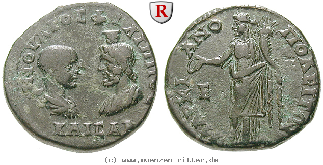 Klicken Sie auf das Bild um es auf Ihrem Rechner zu speichern thrakien-donaugebiet-philippus-ii--caesar-bronze/39527.jpg